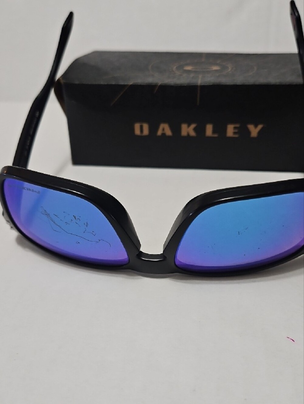Oakley Holbrook 009102 F055 Polarized Prism Saphire Men's Sunglasses - Picture 7 of 12